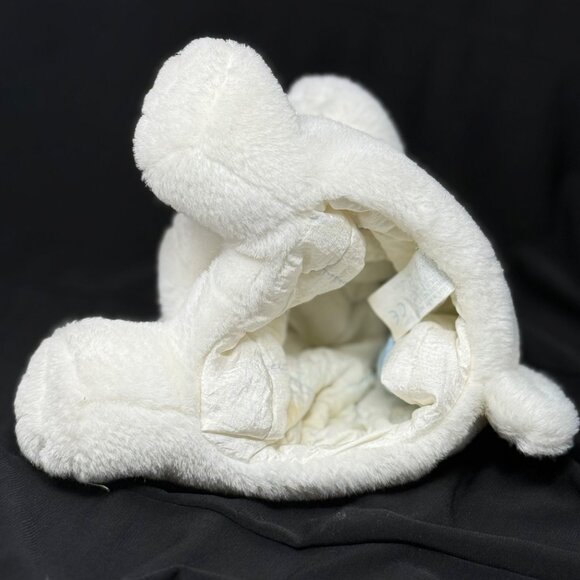 Mary Meyer White Plush Polar Bear Puppet Stuffed Animal1994 Vtg Exclusive Alaska - Picture 2 of 9